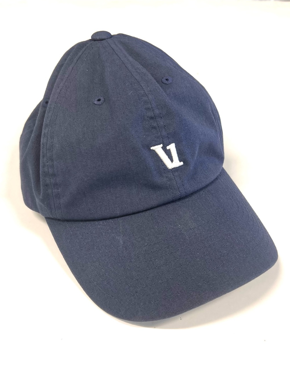 Vuori Logo Hat Adjustable Men's Cap Blue Golf Outdoor